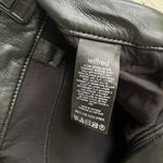 Aritzia  Wilfred Melina Vegan Leather Pants High Rise Straight - Admiral Black XS Photo 4