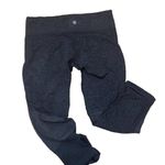 Athleta Cropped Scrunch Capri Leggings Gray Womens Size L Photo 0