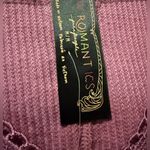 Free People NWT New Romantics Lace Trim Thermal Open Back Tank Top Size Medium Photo 5