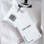 Local Heroes Women's White Denim 100% Cotton‎ Jacket size Small Photo 5