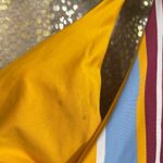 Venus  yellow stripe reversible bikini top, M Photo 3