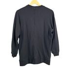AMEN Embellished Pullover Sweatshirt Black Beaded Crewneck Size 38 (US Small) Photo 1