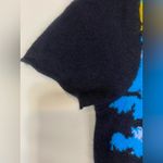 J.Crew  Blue Short Sleeve Tee Floral Design Photo 5