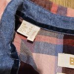 Barbour  Women's Darwin Plaid Cotton Button Down Long‎ Sleeve Shirt sz 4 Photo 2