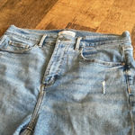 Loft high rise long jean Shorts Photo 3