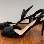 via spiga Tatienne High-Heel Leather Sandals Black 6.5 Photo 1