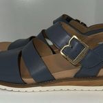 Dr. Scholls Dr.Scholl’s Island Glow Slingback Sandals Blue Vegan Leather Women's 8 Photo 3