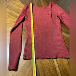 Banana Republic Bananas Republic Rust Fitted Top Low Scoop Back Silky Soft Sexy Size Small NWT Photo 4