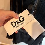 Dolce & Gabbana NWT  Y2K silk bow fringe cocktail dress Photo 5