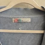 Free People NWOT  solar knit sweater cardigan in blue Photo 3