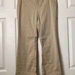 Banana Republic  Women's Size 10 Ryan Fit Stretch Bootcut Beige Khaki Dress Pants Photo 0