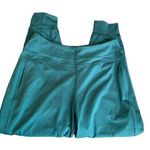 Mondetta  Teal Capri Cropped Gym Activewear Pants Size Med EUC #4606 Photo 0