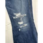 American Eagle  Vintage Hi Rise Flare Jeans Women's 10 Long Distressed 34 Inseam Photo 4