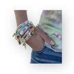 ALEX AND ANI  ❤︎︎ Because I Love You Mom Expandable Bangle Bracelet ❤︎︎ Gold ❤︎︎ Photo 13