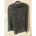 Cloth & Portrait Black Knit Cowl Neck Sweater S NEW Lace Hem Winter Witchycore Photo 6