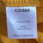 Cuyana  Seersucker Twisted Shoulder Dress Daffodil Photo 13