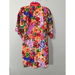 Victoria's Secret  Floral Button Down Sleep Shirt Vintage Gold‎ Label Size S Photo 5