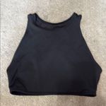 LA Hearts  Black High Neck Unlined Sports Bra Size M Photo 0