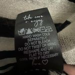 Nic+Zoe Featherweight Striped Tank Size XXL In Black Multi Linen Blend NWT Photo 6