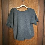 Vetta The Girlfriend Shirt in French Navy Size S Blue Photo 3