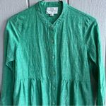Tuckernuck Pomander Place Sea Green Linen Lydell Button Down Maxi Dress Size S Photo 2