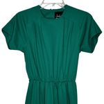 Vintage Jean Leslie Two Piece Green Dress Set Size 4P Photo 11