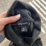 Cold Shoulder Sweater Gray Photo 3