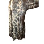 Soft Surroundings blue and white tie-dye open-front cardigan or cover-up, made o Photo 4