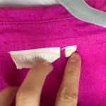 Monday swimwear linen Barcelona button down top size M Pink Size M Photo 3