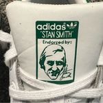 Adidas  Stan Smith Shoes in white & green women size 4 1/2 Photo 9