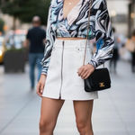 The Fifth Label Sound Long Sleeve Crop Blouse Top Size Small NWT Photo 0