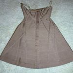 Herve Leger Beautiful Pink Mini Dress Size Medium Photo 6