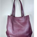 Sanctuary NWT  BleekerTote Handbag Purse Plum Brandy Leather Tassel MSRP $198 Photo 3