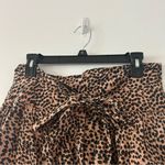 Ulla Johnson  Animal Print Waist Tie Baggy Shorts Size 8 Photo 1