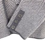 Talbots Merino Wool Herringbone Sweater Jacket Photo 6
