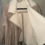 Anthropologie Tan Sherpa-Lined WoolJacket Photo 1