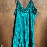 Victoria's Secret Vintage Gold Label Victoria’s Secret Green Slip Dress Photo 3