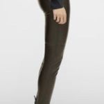 ZARA Faux Leather Leggings Pants NWT Photo 2