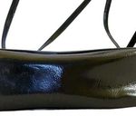 Vintage Meyers Black Leather Studded Satchel Shoulder Bag Purse Photo 6