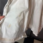 Peter Som  Collective Zipper White Denim Romper SZ 6 Photo 5