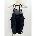 Swimsuits For All Black Racerbank Mesh Tankini Bathing Suit Top Womens 22 Size undefined Photo 1
