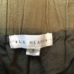 LA Hearts Women’s Green Paperbag Shorts Photo 1