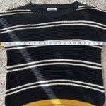 Artisan NY ‎ Women's Black White Stripe Sweater Size Medium Photo 5