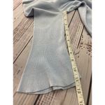 Talbots Knit Sweater Top Womens Size XS Boat Neck 3/4 Bell Sleeves Baby Blue Photo 7