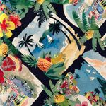 Talbots NWT  Size 6 Caribbean Postcard Tropical Resortwear Pencil Skirt Beach Photo 4