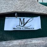 Vintage 80s 90s Maggie Lawrence Teddy Bear Sweater Green Plaid Crewneck XL? Photo 5