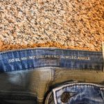 Chico's ‎ So Slimming Girlfriend Jeans Ankle Patchwork Embellished Size 4R Photo 3