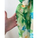 Grace Karin Tropical Print Criss Cross Halter Maxi Dress Size L Pockets Resort Photo 7