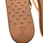 Ancient Greek Saionara Leather Flip Flops Tan Size 10 Photo 6