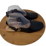 Kork-Ease Korks  Blush Slingback Flats Black Tortoise Shell Buckle Womens 8 Photo 0